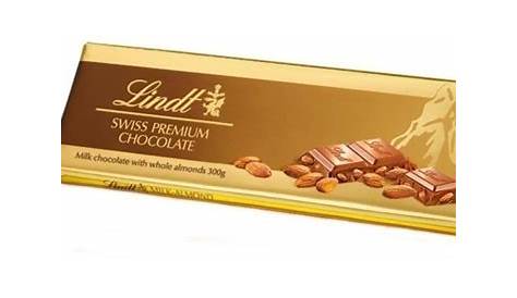 Lindt Swiss Milk Chocolate Gold Bar with Hazelnuts | World Wide Chocolate