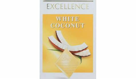 Lindt Excellence White Chocolate Bar White Coconut | Walgreens