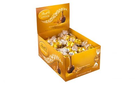 Lindt Chocolate Yellow Wrapper