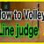 line judging volleyball