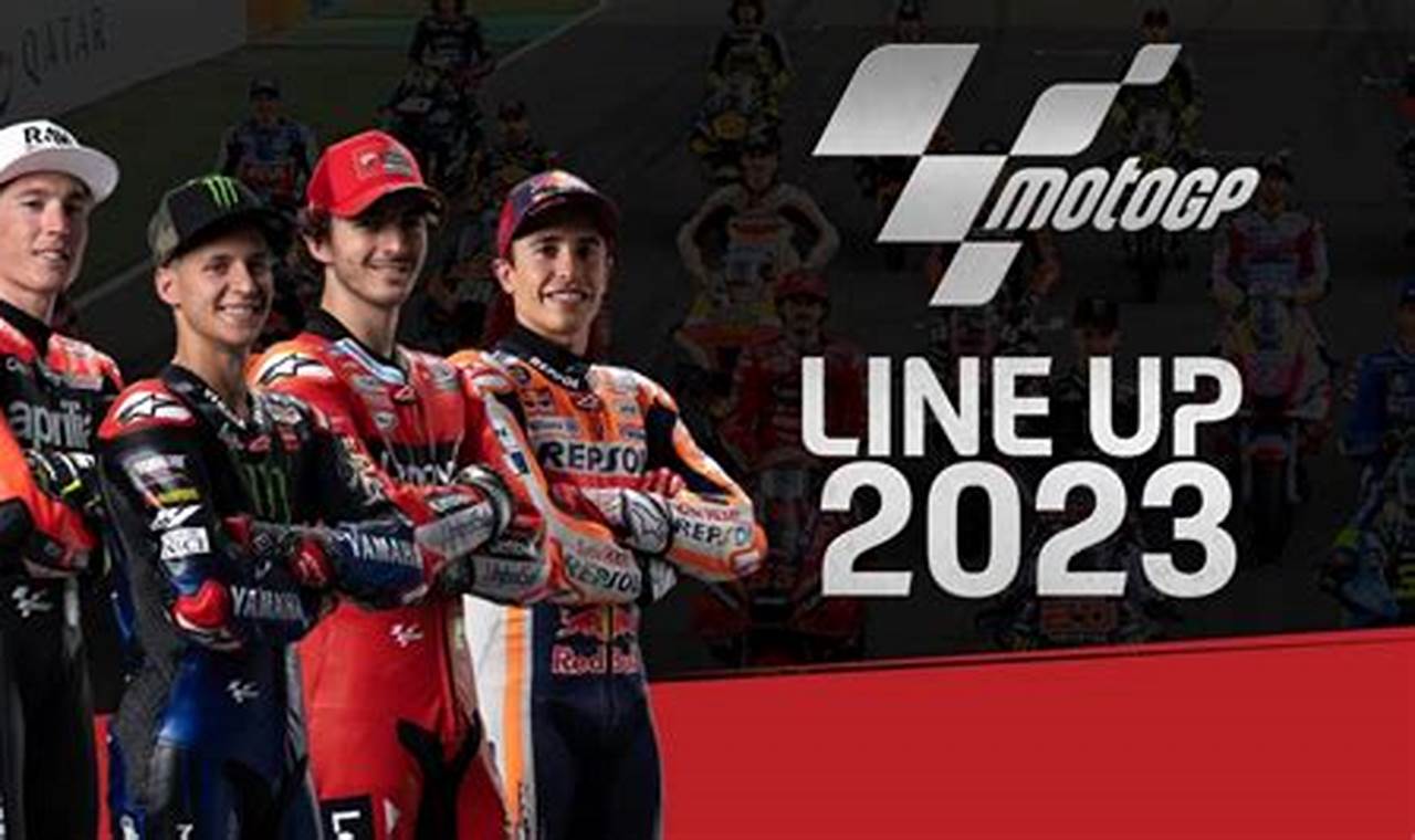 line up motogp 2023