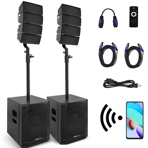 Line Array Speaker Connection