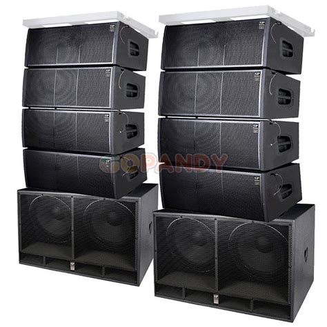 Line Array Speaker System For Sale