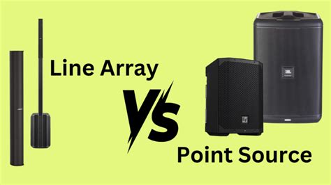 Line Array Vs Point Source