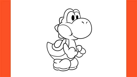 Line Art Yoshi