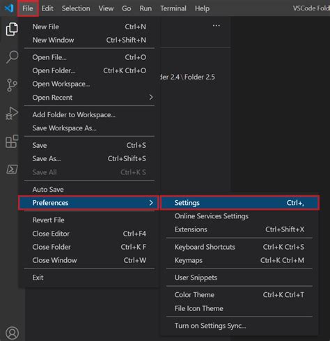 line break in visual studio code