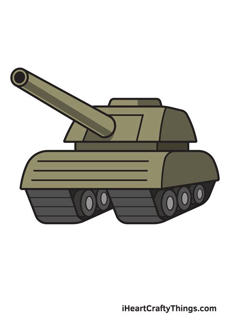 How to Draw a War Tank YouTube