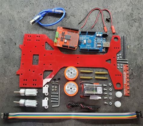 Line Follower Robot Components List