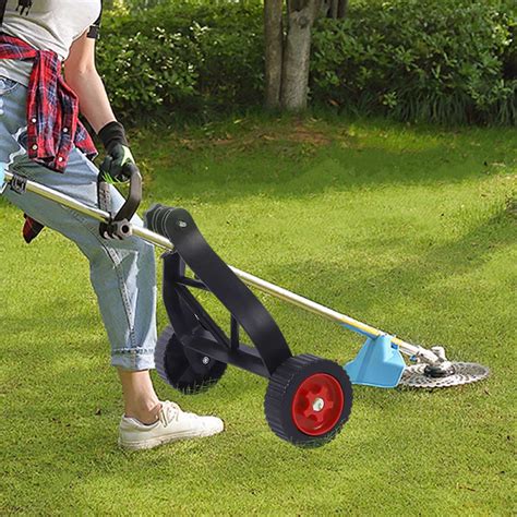 Line Trimmer Wheel Attachment