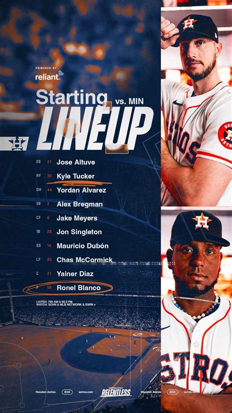 line up astros today