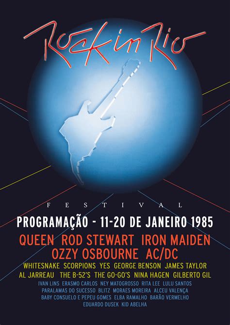 line up rock in rio 1985