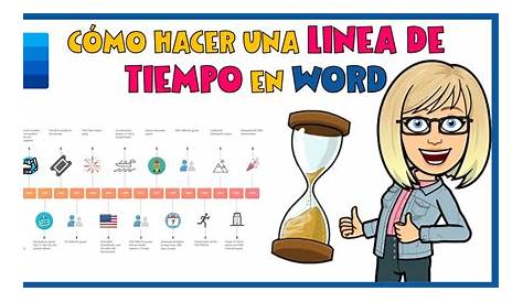 Linea Del Tiempo Word Plantilla - Natech
