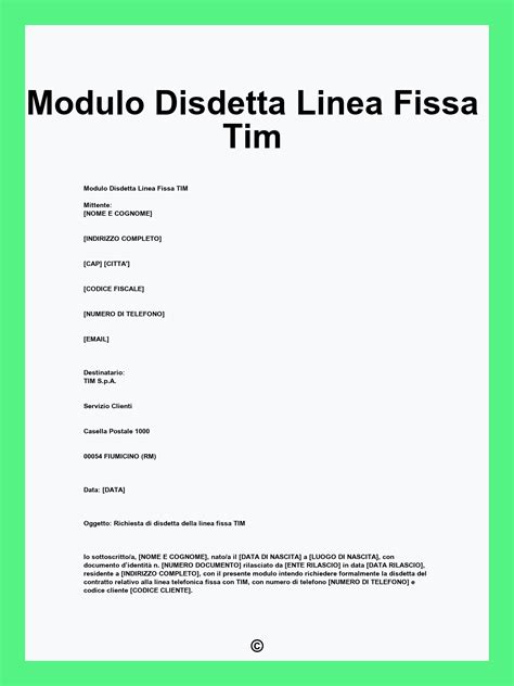 Linea Fissa Pi Conveniente