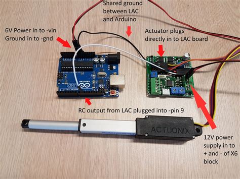 Linear Actuator Control Board Arduino