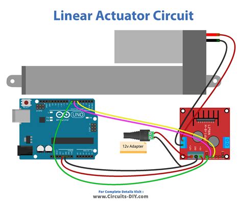 Linear Actuator Hall Sensor Arduino