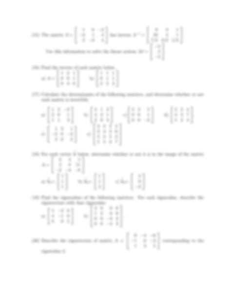 linear algebra practice problems reddit