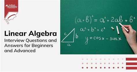 linear algebra questions for interview