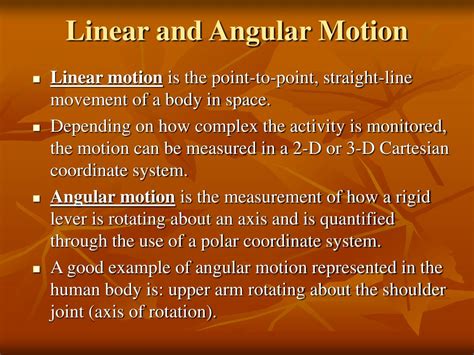 Linear And Angular Motion Examples