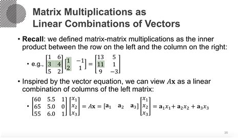 Linear Combination Matrix Problems
