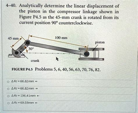 Linear Compressor Problems