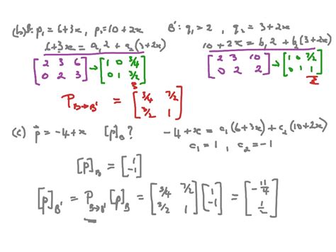 Linear Examples Algebra