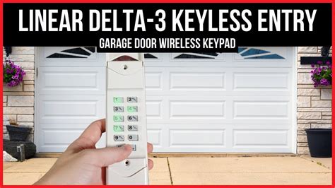 Linear Garage Door Keypad Programming