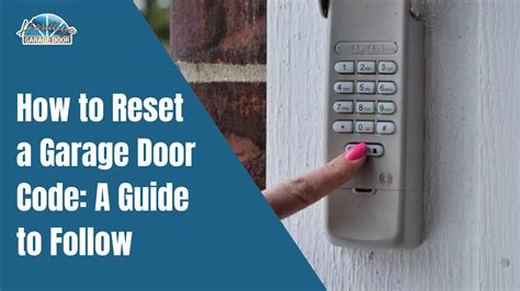 Linear Garage Door Reset Code