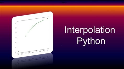 Linear Interpolation List Python