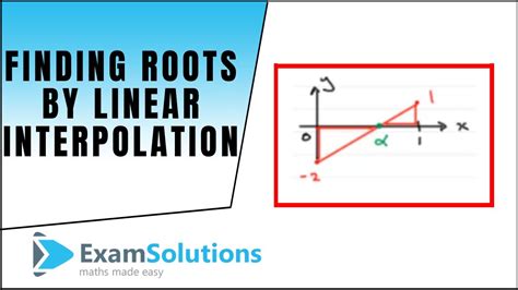 Linear Interpolation Root Finding