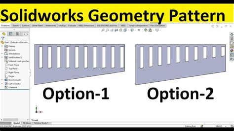Linear Pattern Not Working Solidworks