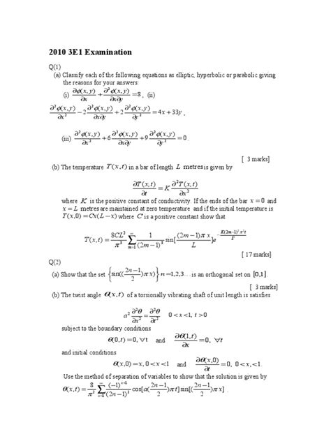 Linear Programming Past Paper Questions