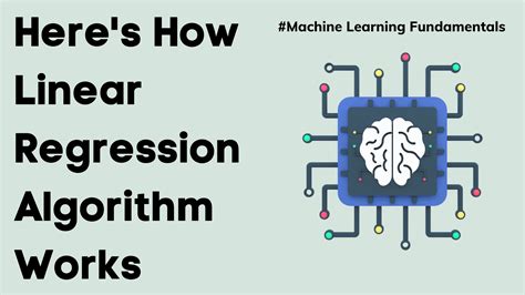 linear regression is a machine learning algorithm based on
