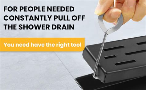 Linear Shower Drain Cover Removal