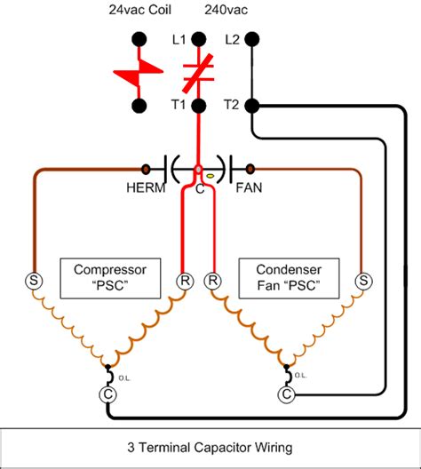 Single Phase Compressor Wiring Schematics Wiring Diagrams Hubs Air