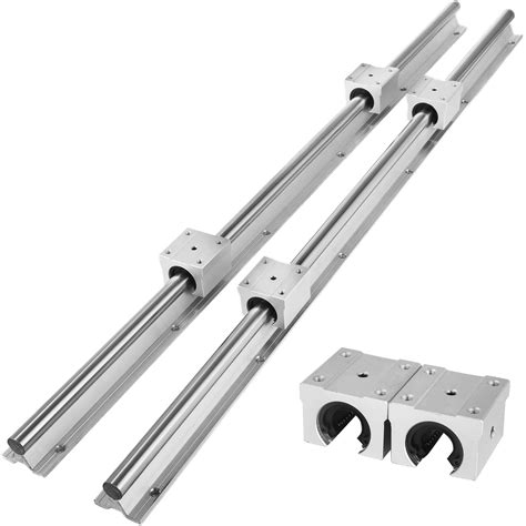 VEVOR Linear Rail Set SBR201000mm Linear Rail Guide And