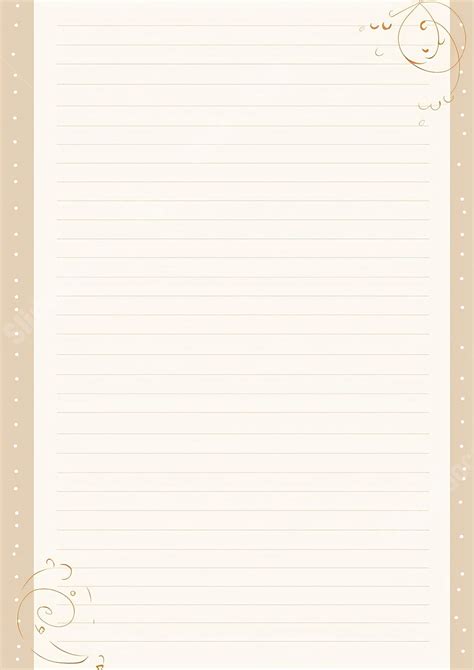 Lined Paper Background For Word Document