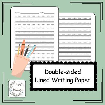 Lined Paper For Stories