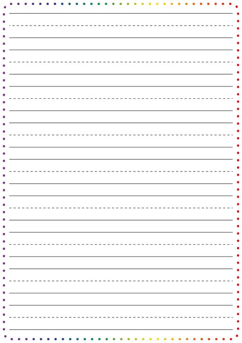 Lined Paper To Write On For Students For Instructions