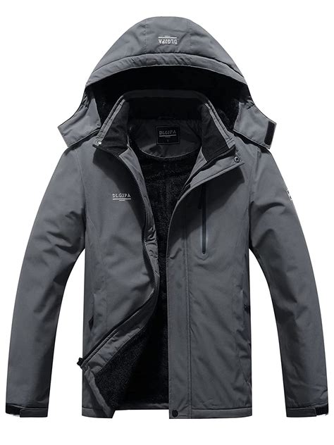 Lined Winter Jacket Men's