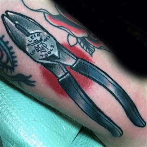 Lineman Pliers Tattoo