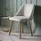 Natural Linen Studded Dining Chair Set of Two Primrose & Plum