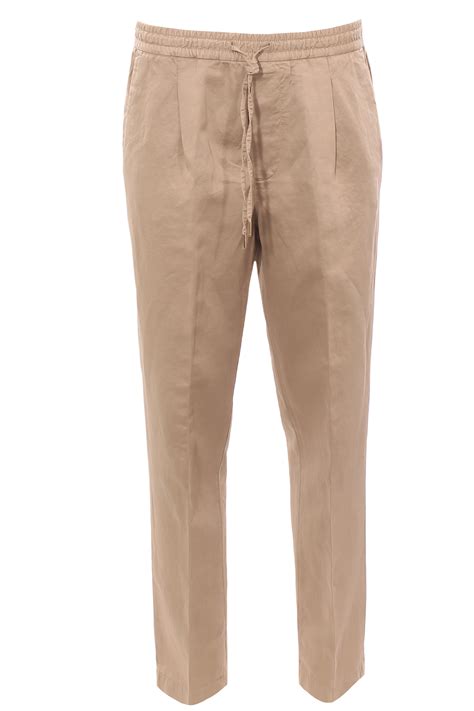 Linen Cotton Jogging Pants