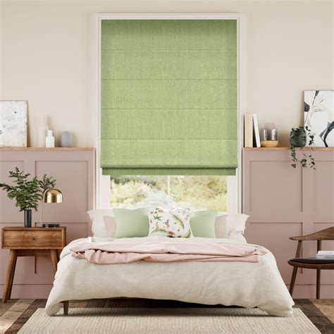Linen Green Blind