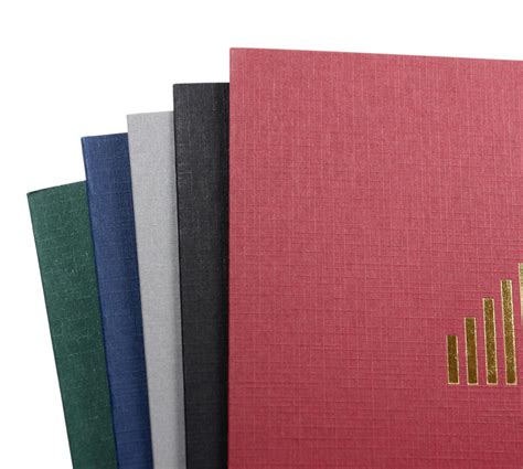 Linen Presentation Folder