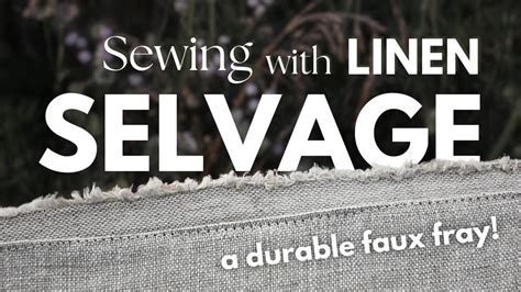 Linen Sewing Definition