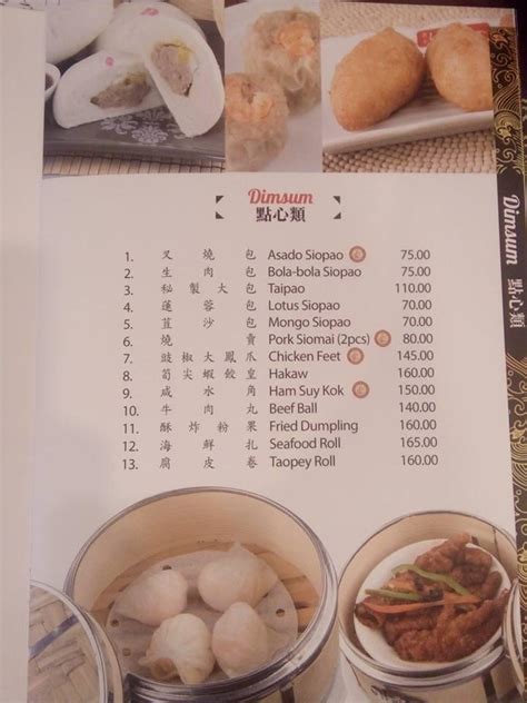 ling nam restaurant menu