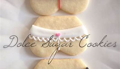 Lingerie Valentine Cookies