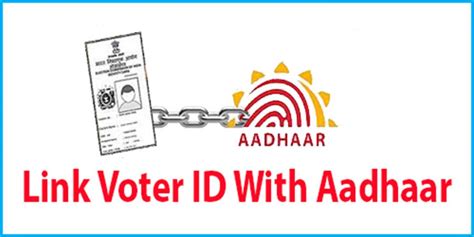 link aadhaar card to voter id epic online