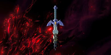 Link Broken Master Sword