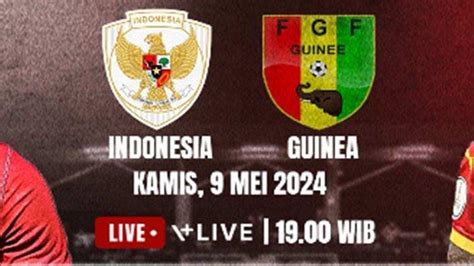 link indonesia vs guinea live